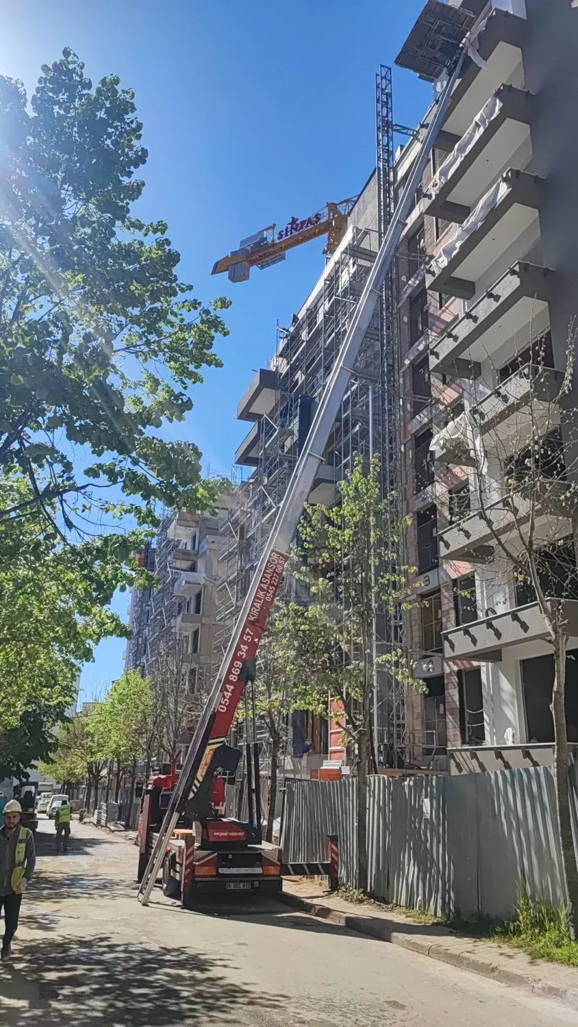 Asansör Kiralama çalışması