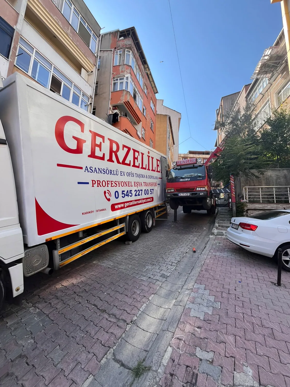 Gerzeliler nakliye ve asansör aracı